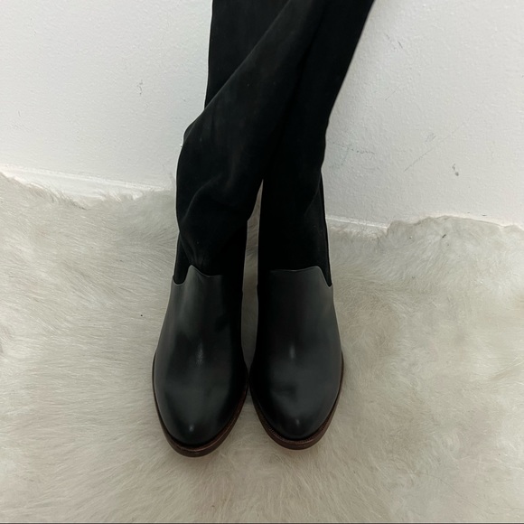 NWB Splendid Sullie Suede Leather Heel Riding Knee High Boots - Picture 9 of 15